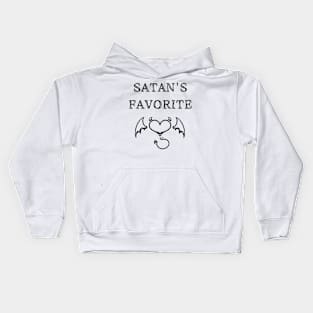 Satan's Favorite Kids Hoodie